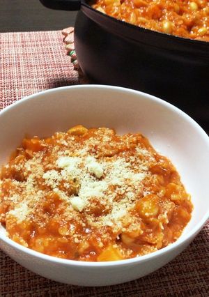 余り食材と野菜ジュースで☆リボリータ-レシピのメイン写真