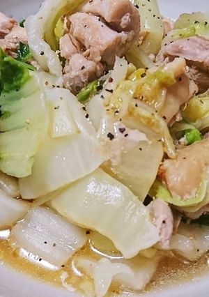 ☆鶏肉と白菜だけの鍋☆-レシピのメイン写真