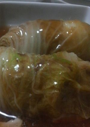 ずぼらさんの和風ロール白菜-レシピのメイン写真