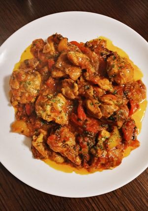 絶品☆鶏肉のトマト煮込み-レシピのメイン写真