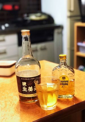 ハイボール※アレンジ　琥珀生姜酒-レシピのメイン写真