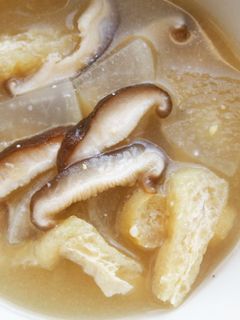 椎茸・大根のお味噌汁♪-レシピのメイン写真