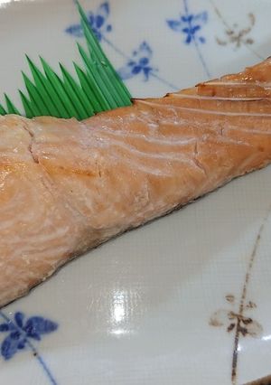 鮭の塩みりん漬け焼き-レシピのメイン写真
