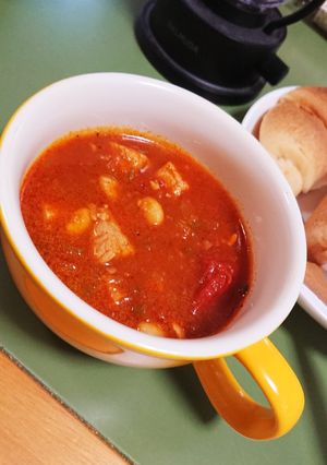 【簡単】staubで！ポークビーンズ-レシピのメイン写真