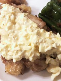 鶏の照り焼き タルタルソースがけ-レシピのメイン写真