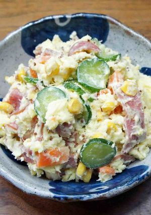 スイートポテトサラダ-レシピのメイン写真