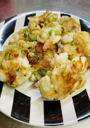 冷凍シーフードのはんぺん焼き-レシピのメイン写真