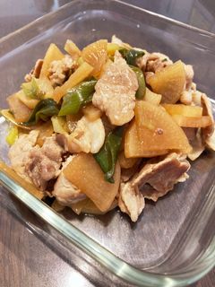 豚バラ大根のオイスター炒め煮-レシピのメイン写真