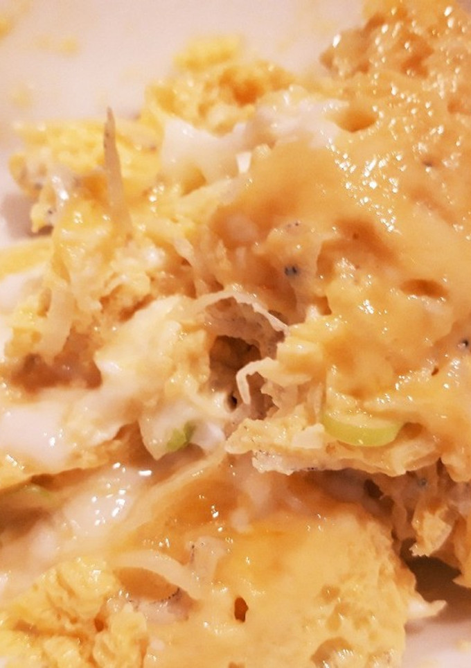 レンジで★ネギとしらすの卵焼き-レシピのメイン写真