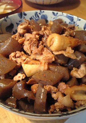 ご飯のおかずだ☆簡単こんにゃくブタ-レシピのメイン写真