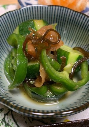 癖になる梅こぶ和え-レシピのメイン写真