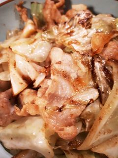 焼き肉のたれで簡単★豚バラキャベツ炒め-レシピのメイン写真
