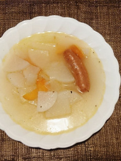 家計お助け根菜ポトフ★残り野菜豪華スープ-レシピのメイン写真