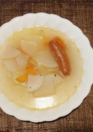 家計お助け根菜ポトフ★残り野菜豪華スープ-レシピのメイン写真