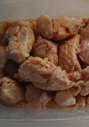 炊飯器で柔らか鶏肉煮-レシピのメイン写真