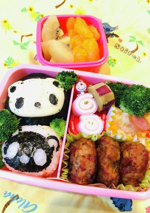 パンダ弁当-レシピのメイン写真