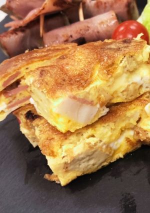 スペイン風オムレツ（沖縄重箱料理で）-レシピのメイン写真