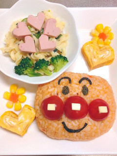 1歳 誕生日 ワンプレート お子様ランチ-レシピのメイン写真