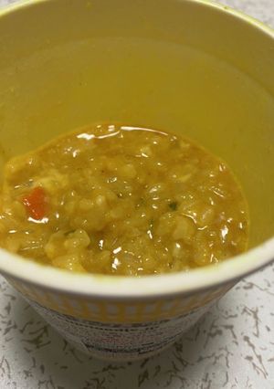ズボラ女子の簡単 カップ麺リゾット-レシピのメイン写真