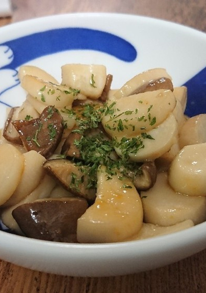 エリンギのはちみつとゴマ油炒め-レシピのメイン写真