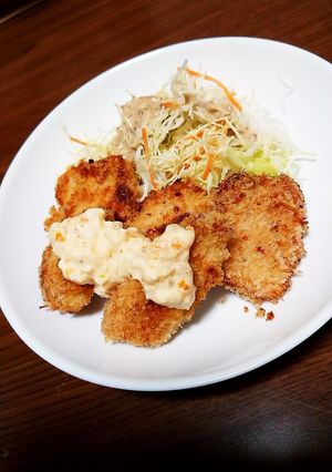 刻み玉ねぎソースで簡単チキンカツ-レシピのメイン写真