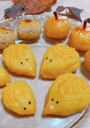 ☆★秋らしいスイートポテト3種☆★-レシピのメイン写真