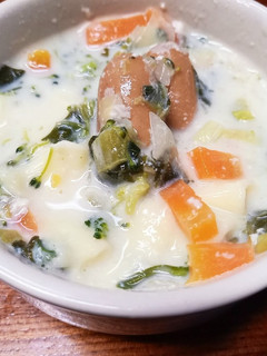豆乳のスープ-レシピのメイン写真