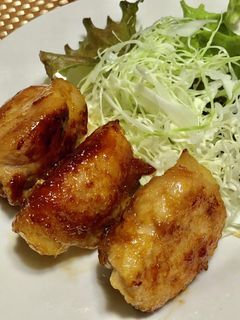 肉巻き玉ねぎの照り焼き-レシピのメイン写真