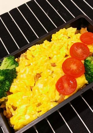 オムライス弁当　2020/11/21-レシピのメイン写真
