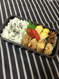 男子高校生弁当★97 唐揚げ弁当-レシピのメイン写真