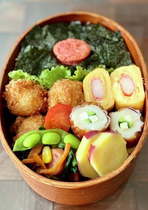 わっぱ弁当★炙り明太子のり弁-レシピのメイン写真