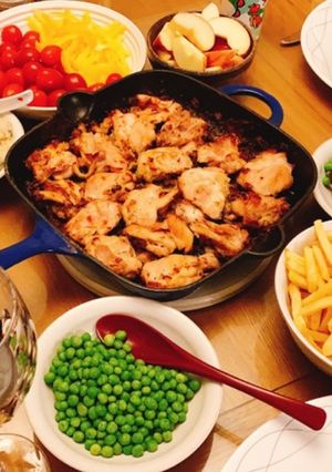 オーブン放置 鶏腿肉グリルドチキン-レシピのメイン写真