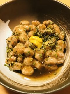 毎日の納豆●玉ネギドレッシングで-レシピのメイン写真