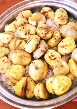 栗ご飯-レシピのメイン写真