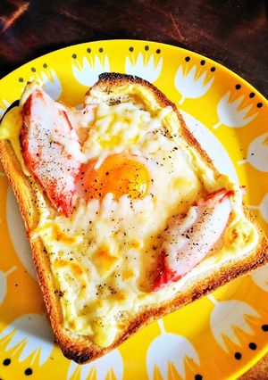 巣ごもりトースト-レシピのメイン写真