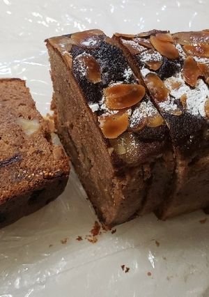 プロテイン入チョコいちじくパウンドケーキ-レシピのメイン写真