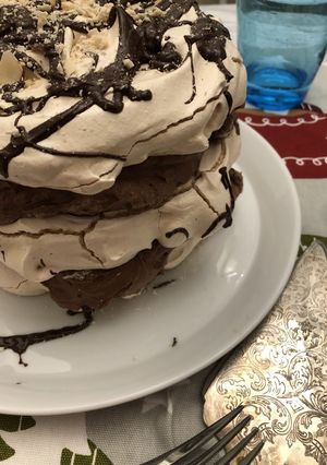 クリスマス　パブロバタワー２０２０-レシピのメイン写真