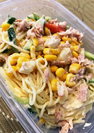 作り置き！じゃがいものスパゲティサラダ-レシピのメイン写真