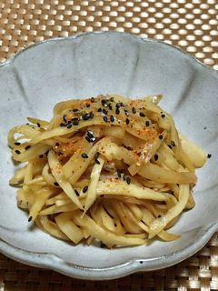 かぶの皮のきんぴら-レシピのメイン写真