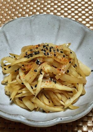 かぶの皮のきんぴら-レシピのメイン写真