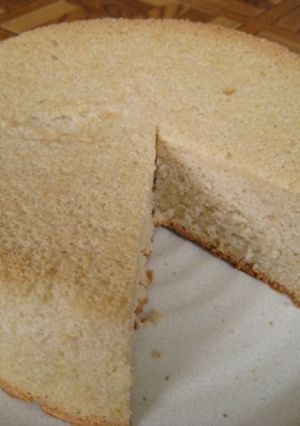 ●素朴な味わい　卵白のシフォンケーキ●-レシピのメイン写真