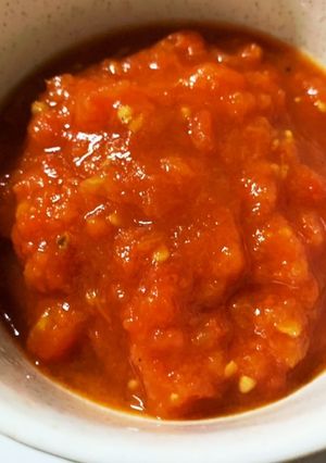 レンジで簡単トマトソース-レシピのメイン写真