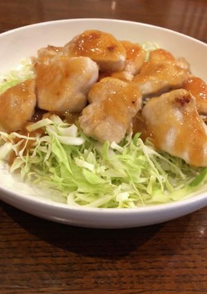 鶏むね肉のおろし大根ゆず仕立てあえ-レシピのメイン写真