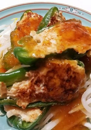 ピーマンのヘルシー肉詰め-レシピのメイン写真