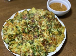 レタス消費に！チーズレタスチヂミ-レシピのメイン写真
