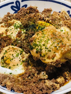 簡単!すき焼きミートローフ風落とし卵-レシピのメイン写真