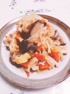 私の切干大根煮-レシピのメイン写真