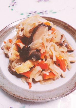 私の切干大根煮-レシピのメイン写真