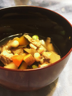 秋の味覚根菜具沢山くずかけ汁-レシピのメイン写真