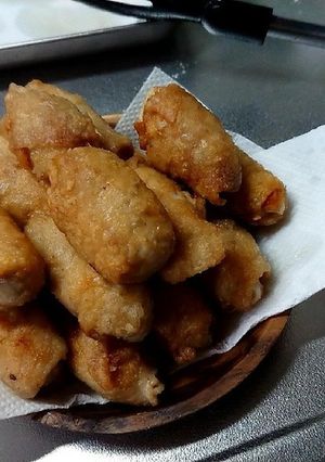 鶏もも挽肉で作る 激ウマ鶏皮餃子-レシピのメイン写真